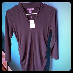 Long sleeve maternity shirt